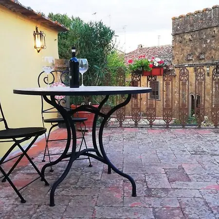 La Terrazza Sul Borgo - Montefioralle Apartment Greve in Chianti Exterior photo